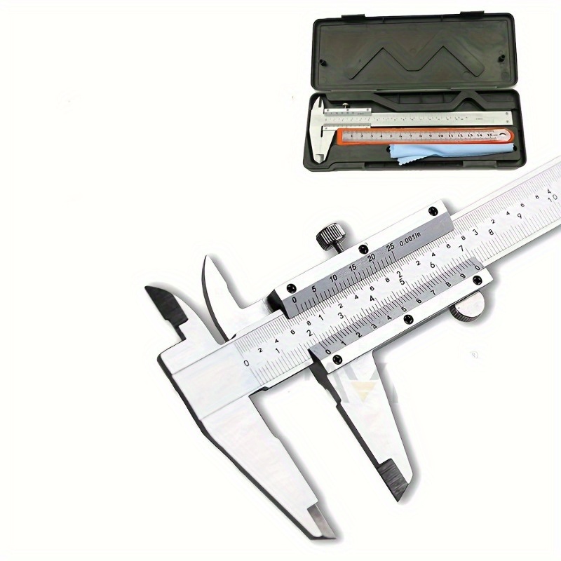 Digital Caliper 150Mm Stainless Steel - 1/2 個 0-6 インチ 0-150mm 耐久性のあるバーニアキャリパー手動スライド測定ツール高精度