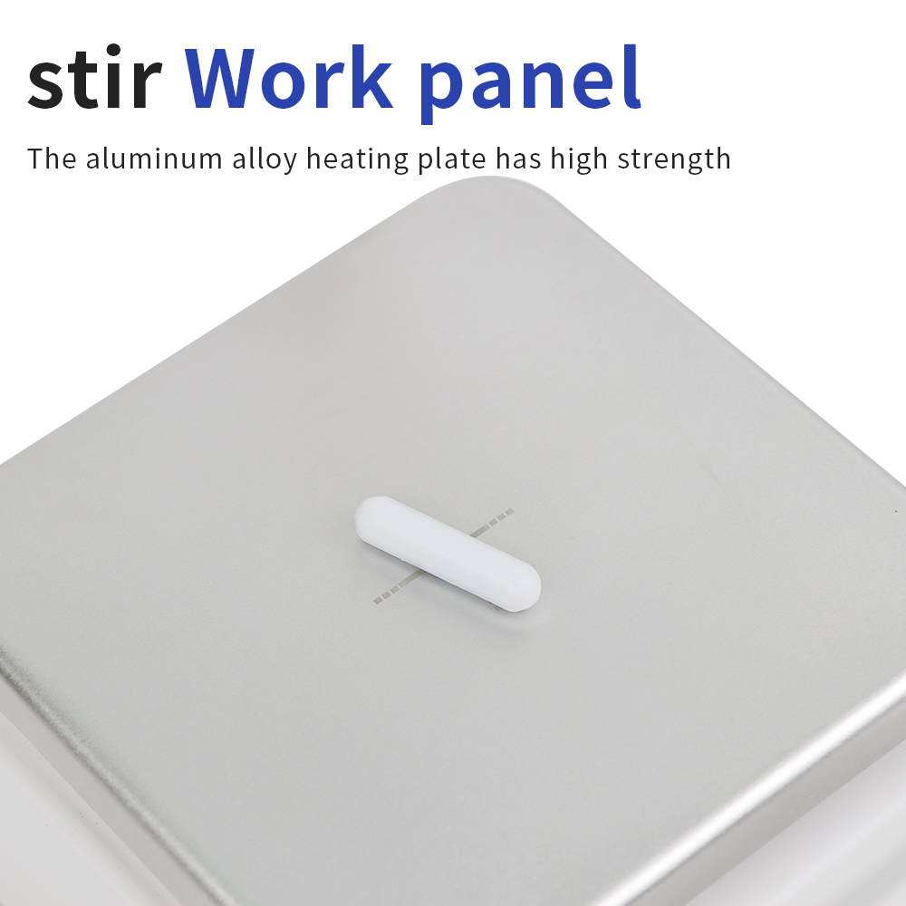 デジタルディスプレイ付き加熱マグネチックスターラー、サーモス - Lab Magnetic Stirrer Hot Plate のレビューと価格