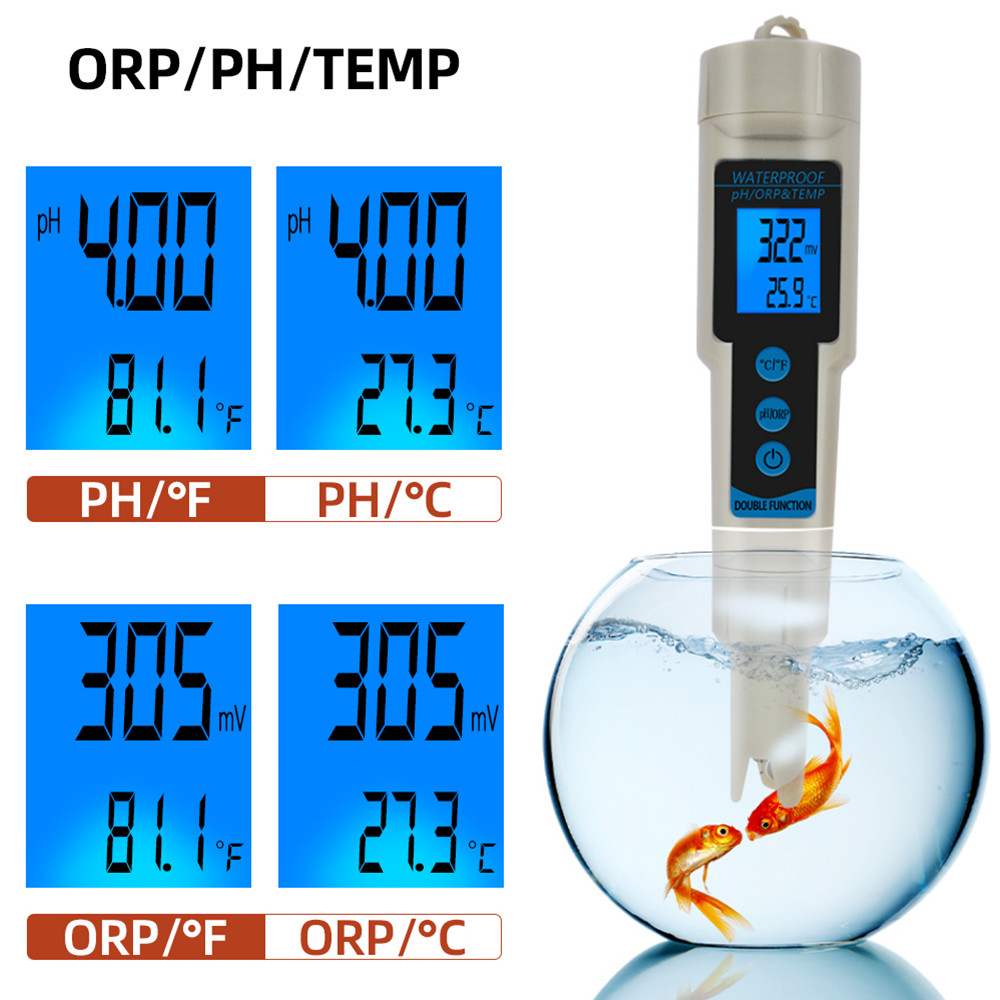 水耕栽培のための防水ホームテスター,水温計,圧力計,F静電容 - Ph Meter Digital Water Tester のレビューと価格