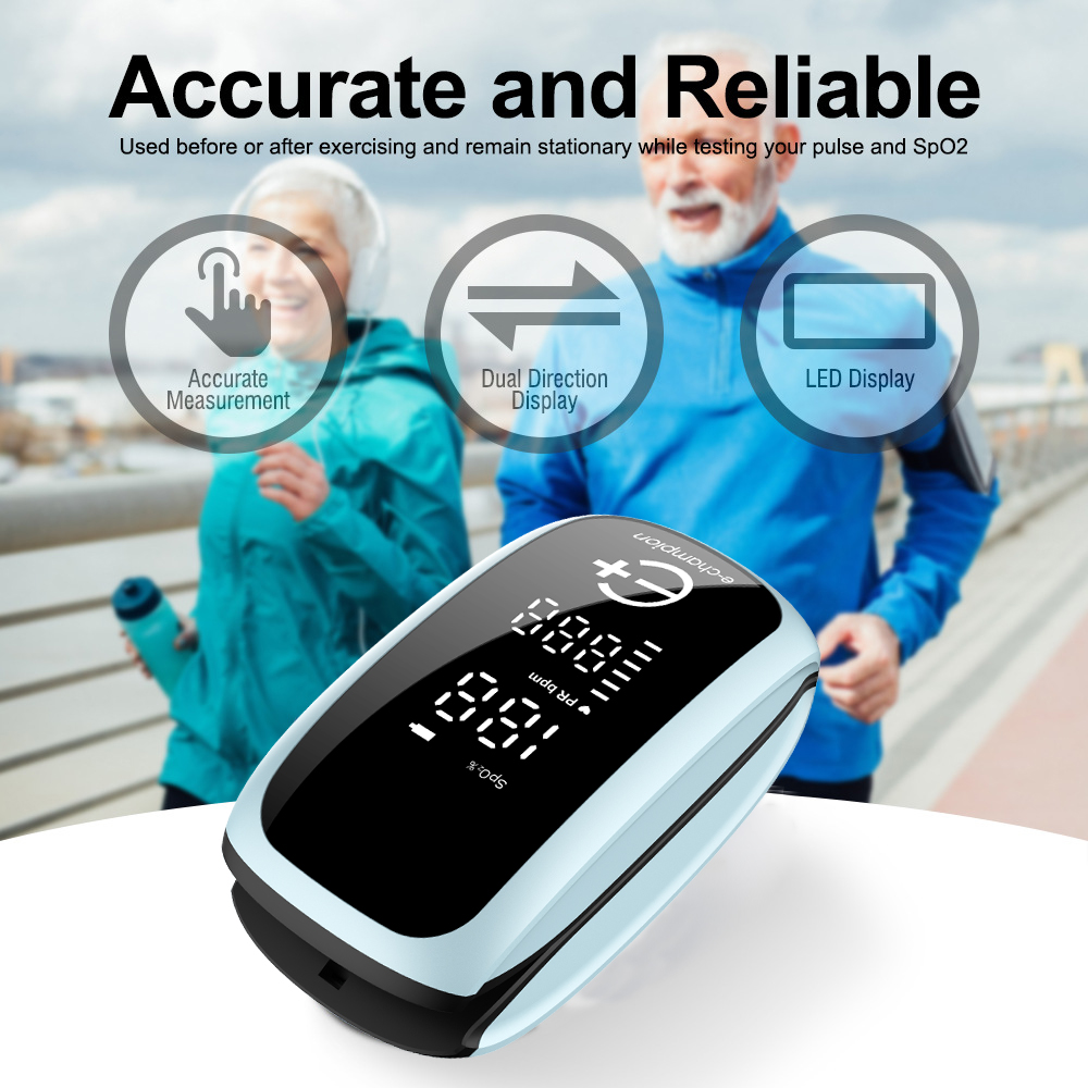 デジタルLEDディスプレイ付き充電式医療用酸素濃度計,指先パ - Pulse Oximeter Fingertip Rechargeable のレビューと価格