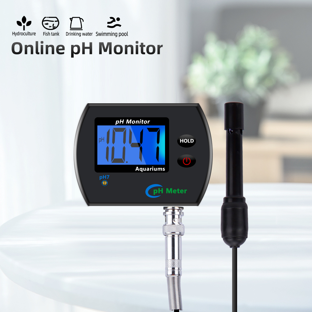 水族館用PHメーター マルチパラメータ水質モニター オンライ - Ph Meter Digital Water Tester のレビューと価格